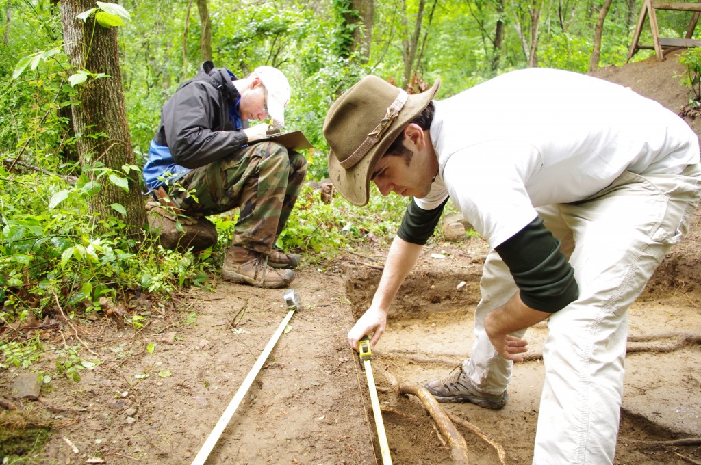 Archaeologists at Hassanamesit Woods