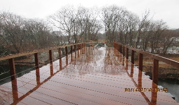 Bridge across the Blackstone River in Blackstone