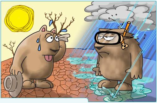 climate change cartoon