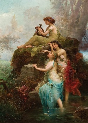 Symphony of the Nymphs by Hans Zatzka