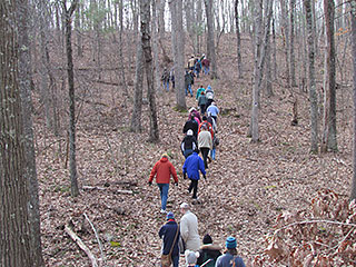 Guided hike at Waters Farm in Sutton